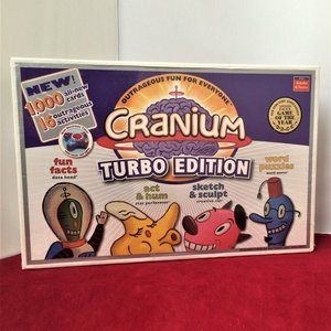 Cranium Turbo Edition 2004, New and Factory Sealed Board Game